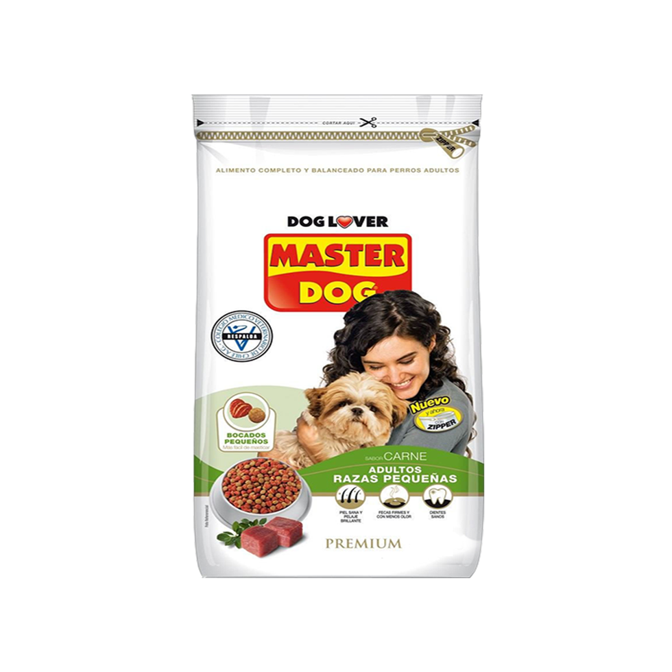 Master dog adulto Raza pequeña carne 18kg