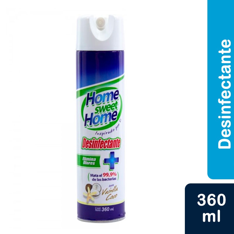 Home desinfectante spray vainilla  360ml.(6)