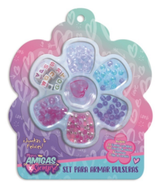 Set para armar pulseras Amigas