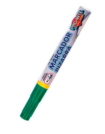 Click para tamaño original Marcador de pizarra Proarte verde (12)