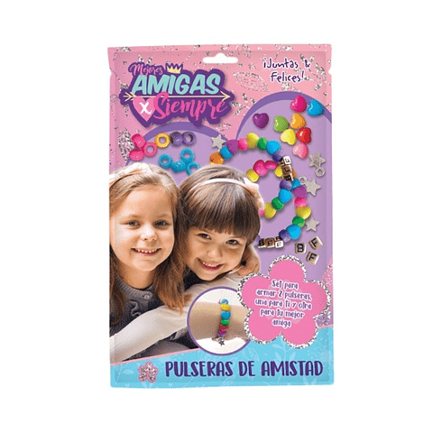 Pulseras de amistad Amigas por siempre