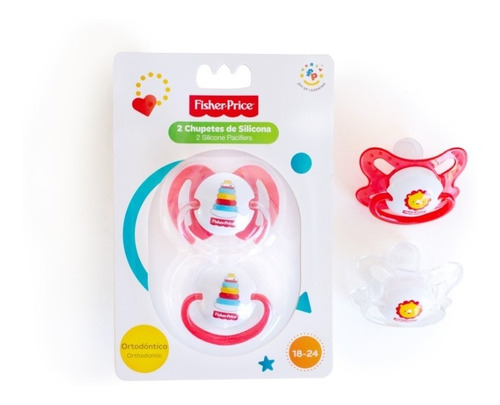Click para tamaño original Pack de Chupetes de entretención Fisher Price