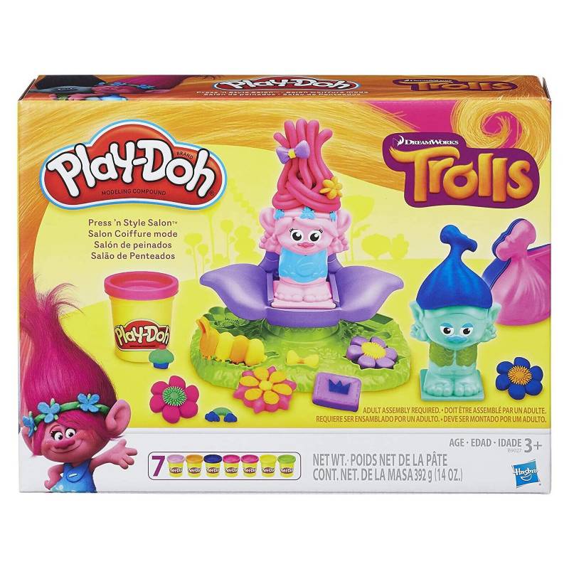 Play Doh salón de peinados Trolls