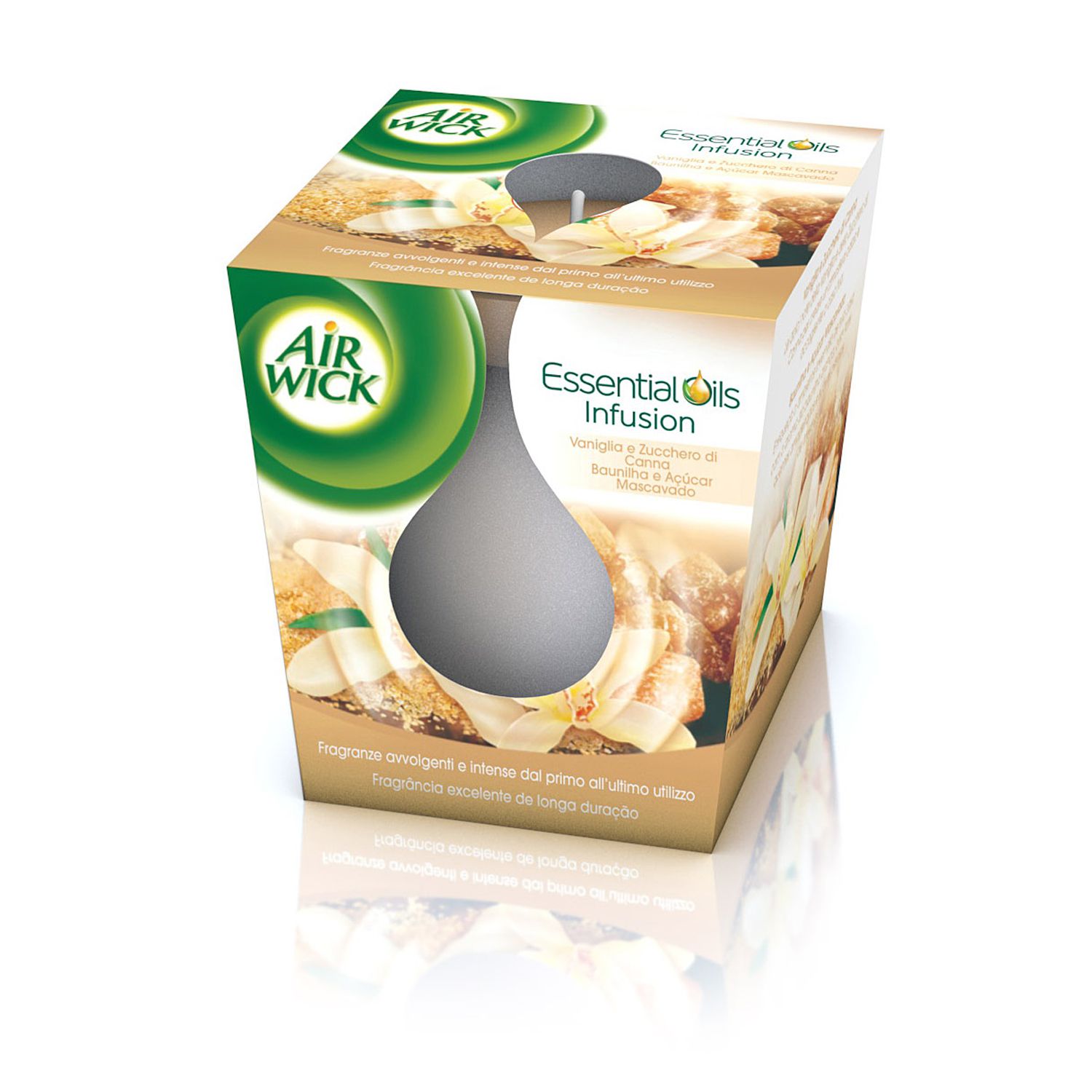 Click para tamaño original Air Wick Vela aromática vainilla/azucar 105 g (6)