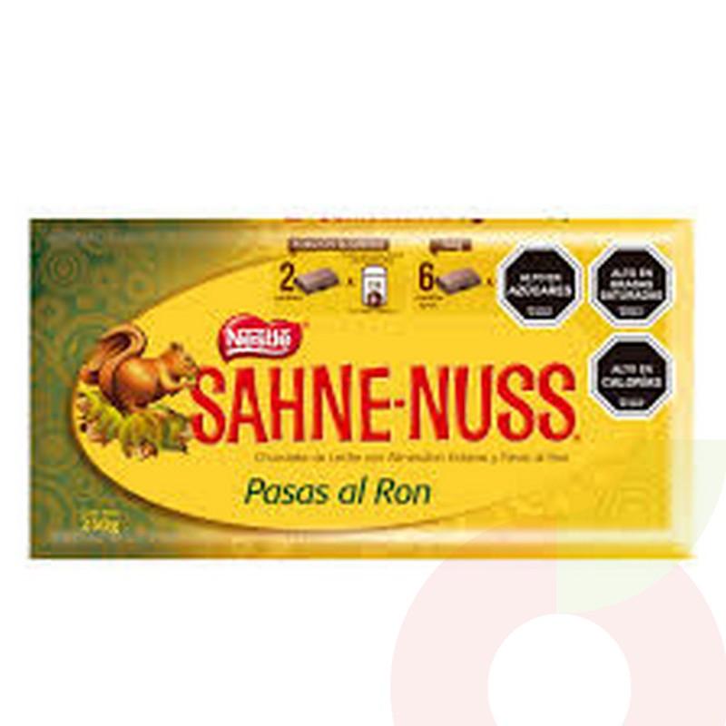 Sahne-nuss Pasas al Ron barra nestle 250g (15)