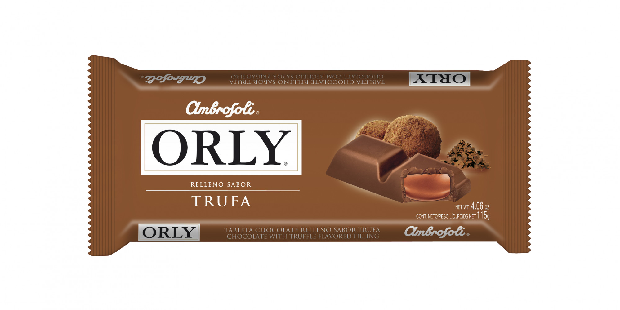 Chocolate trufa Orly Ambrosoli 95g g (15)