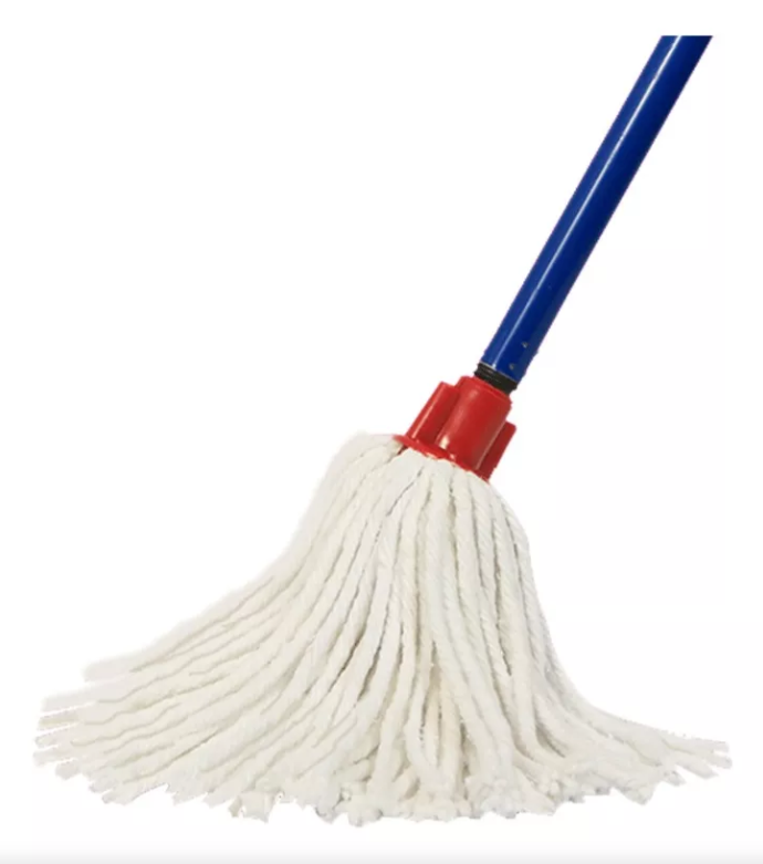 Click para tamaño original Mopa Hogar algodón 200gr + palo de madera (50)