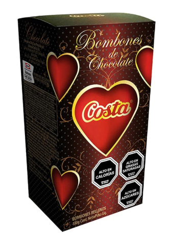 Click para tamaño original Bombones de chocolate Costa 180 g (12)