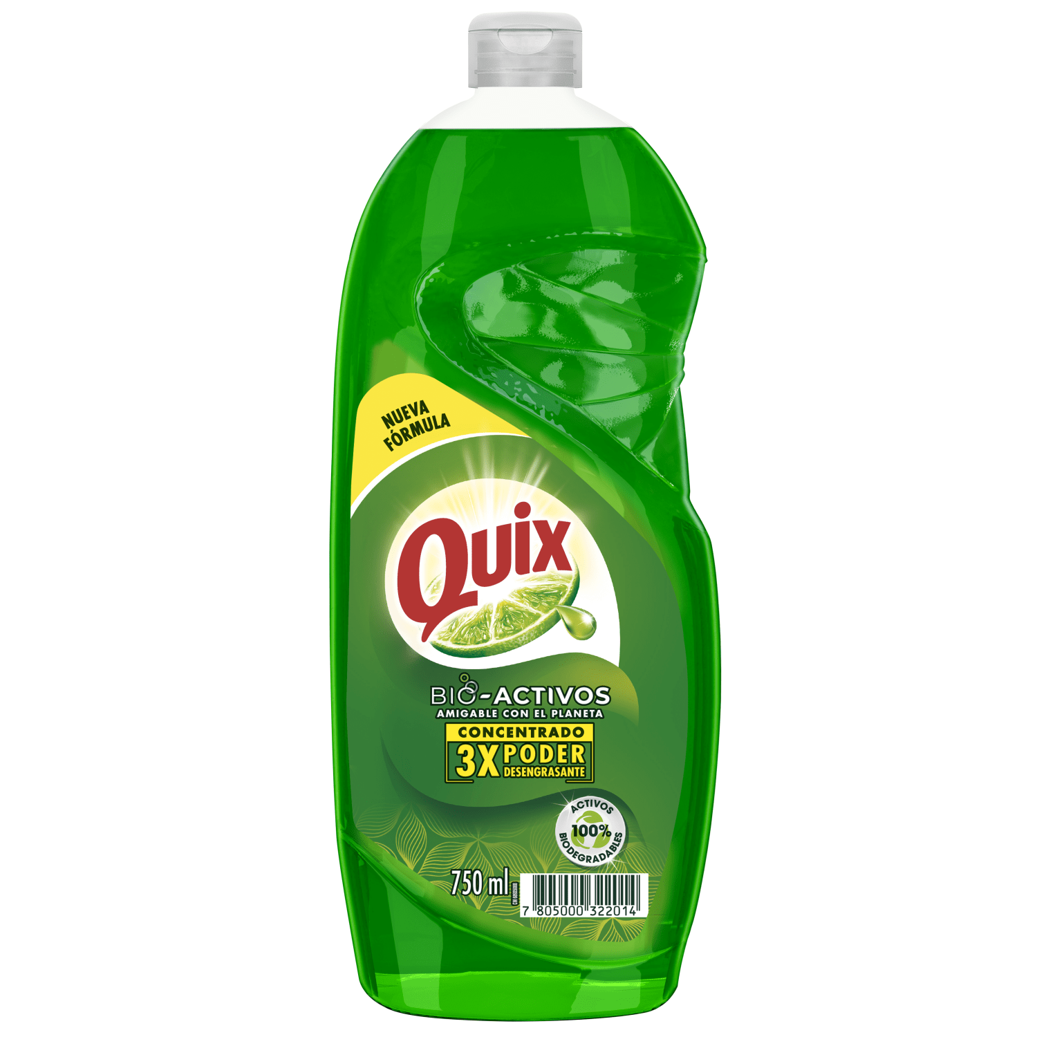 Click para tamaño original Quix lavaloza bio activos formato nuevo 750 ml (12)