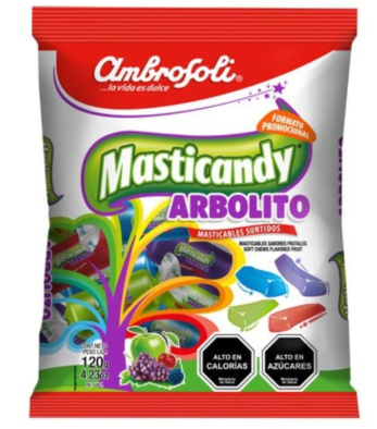 Caramelos masticandy arbolito Ambrosoli 120 g (28)