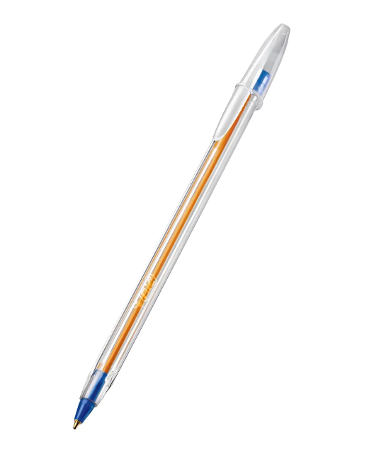 Lápiz pasta bic azul punta fina (50)