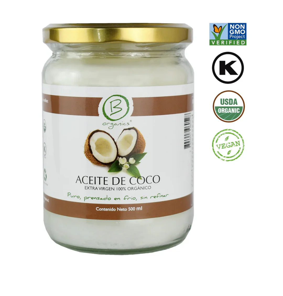 Aceite de coco B Organics 500 ml (12)