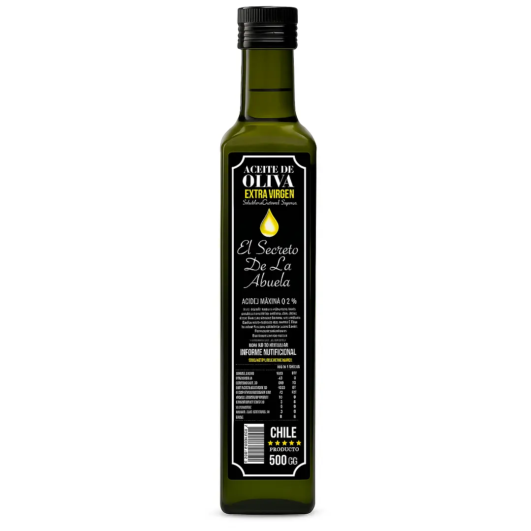 Aceite de oliva extra virgen El Secreto de la abuela 500 ml (12)