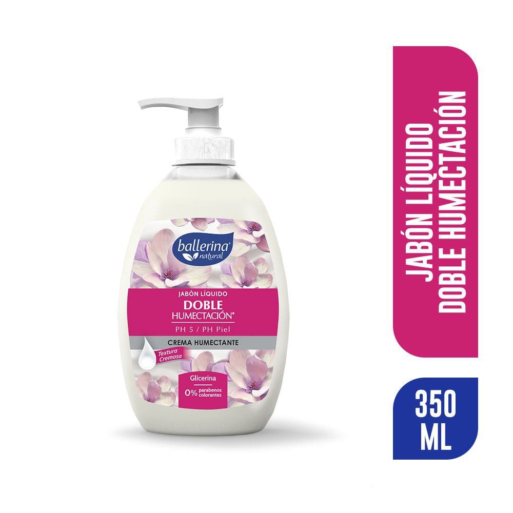 Click para tamaño original Ballerina Jabón crema humectante 350ml (12)