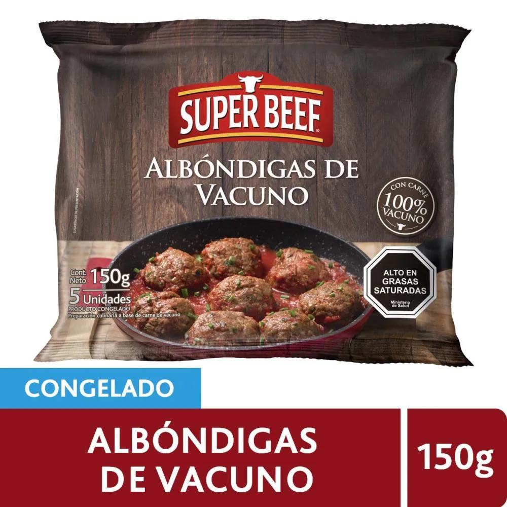 Albóndiga De Vacuno Super Beef 150g (30)