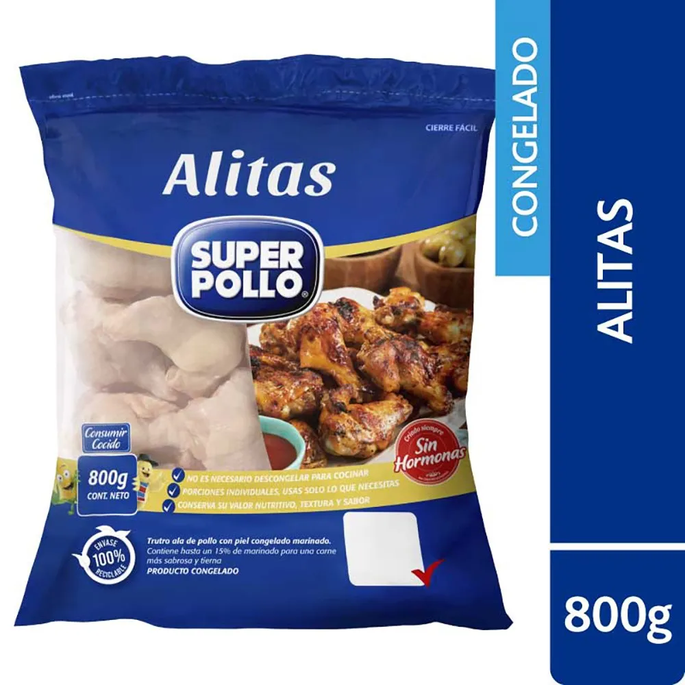 Alitas de pollo Super pollo 800g (18)
