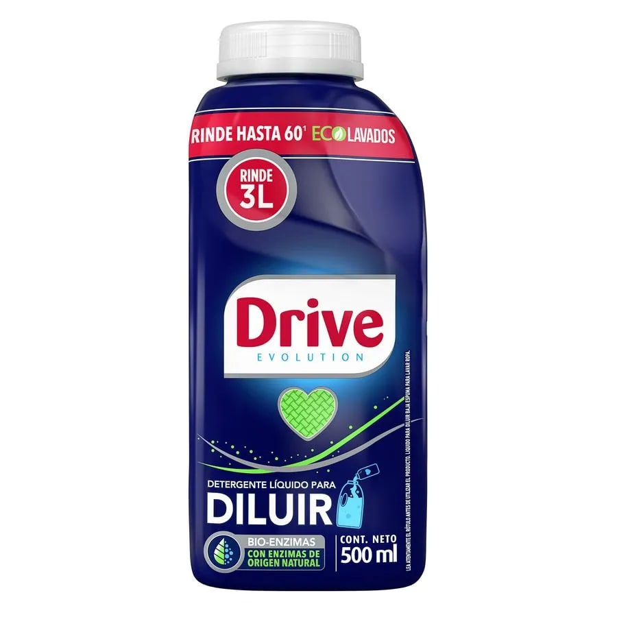 Drive detergente para diluir 500ml Rinde 3L (12)