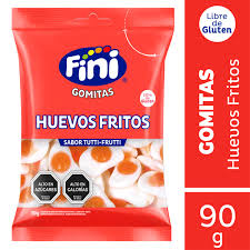 Gomitas huevos  fritos Fini 90 g. (12)