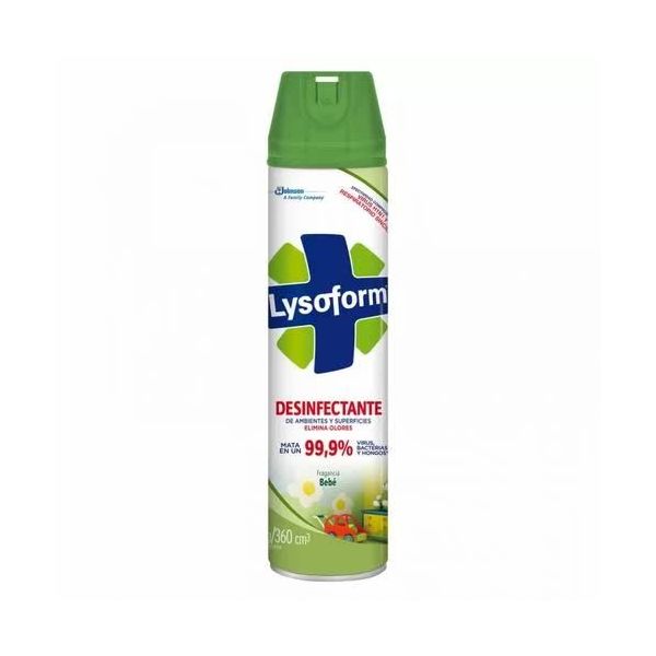 Lysoform spray bebé 257g (12)