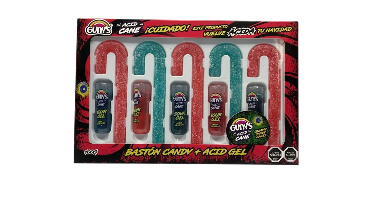 Bastoncitos ácidos  Gunys 100g (48)