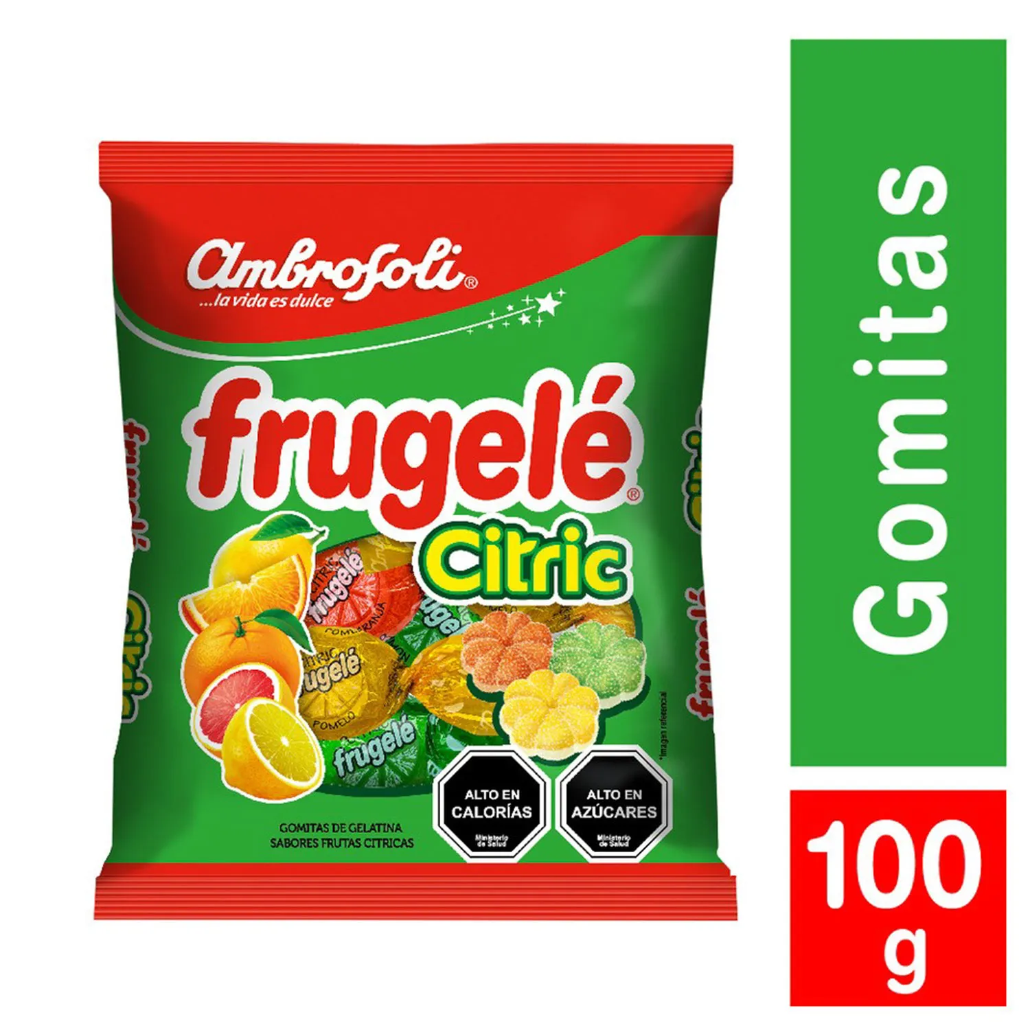 Frugelé citric bolsa 100g .(24)