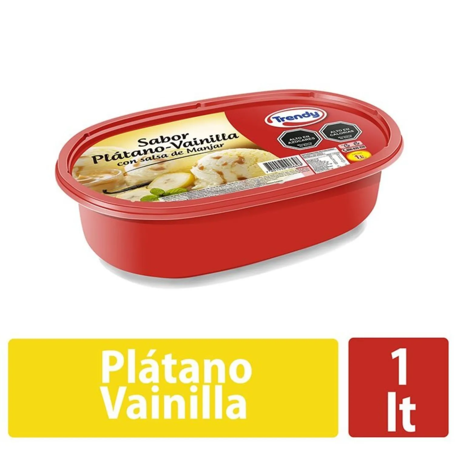 Helado Casata Plátano Vainilla/Salsa manjar Trendy 1L (6)