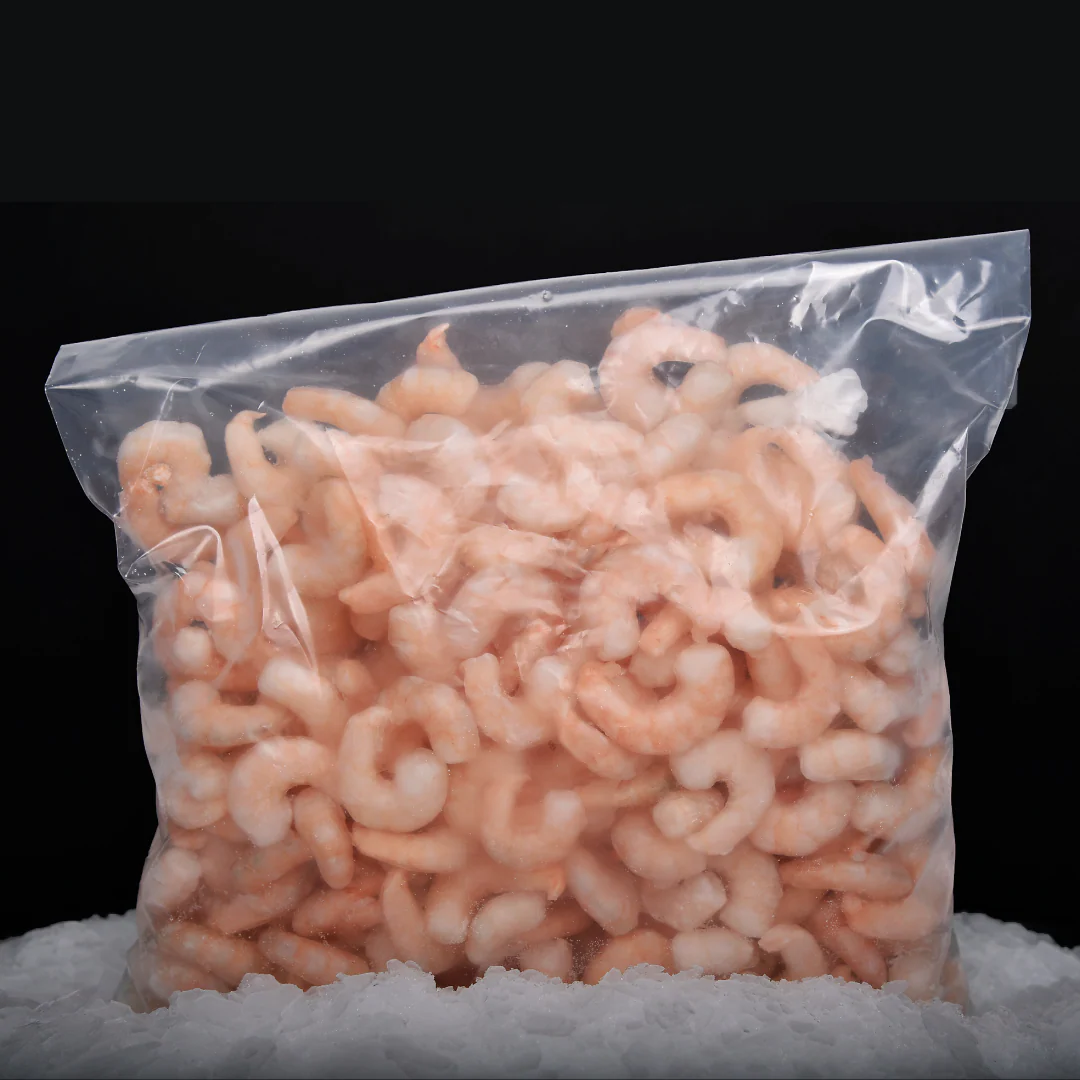 Camarón cocido pelado importado 100/200 IQF 1 Kg (10)