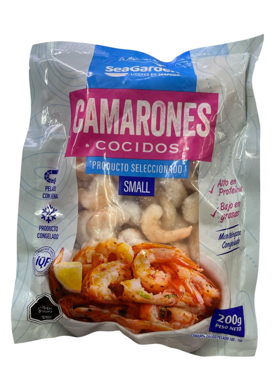 Camarón cocido Small Sea Garden 200g (25)