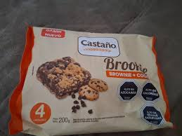 Brookie Brownie + cookie Castaño 200g