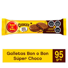 Galletas bon o bon cookies super choco Arcor 95 g (36)
