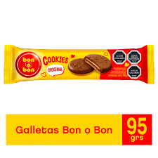 Galletas bon o bon chocolate original Arcor 95 g (36)