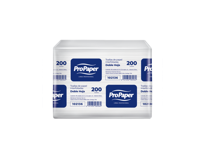 Propaper Toalla interfoliada 200 hojas(16)