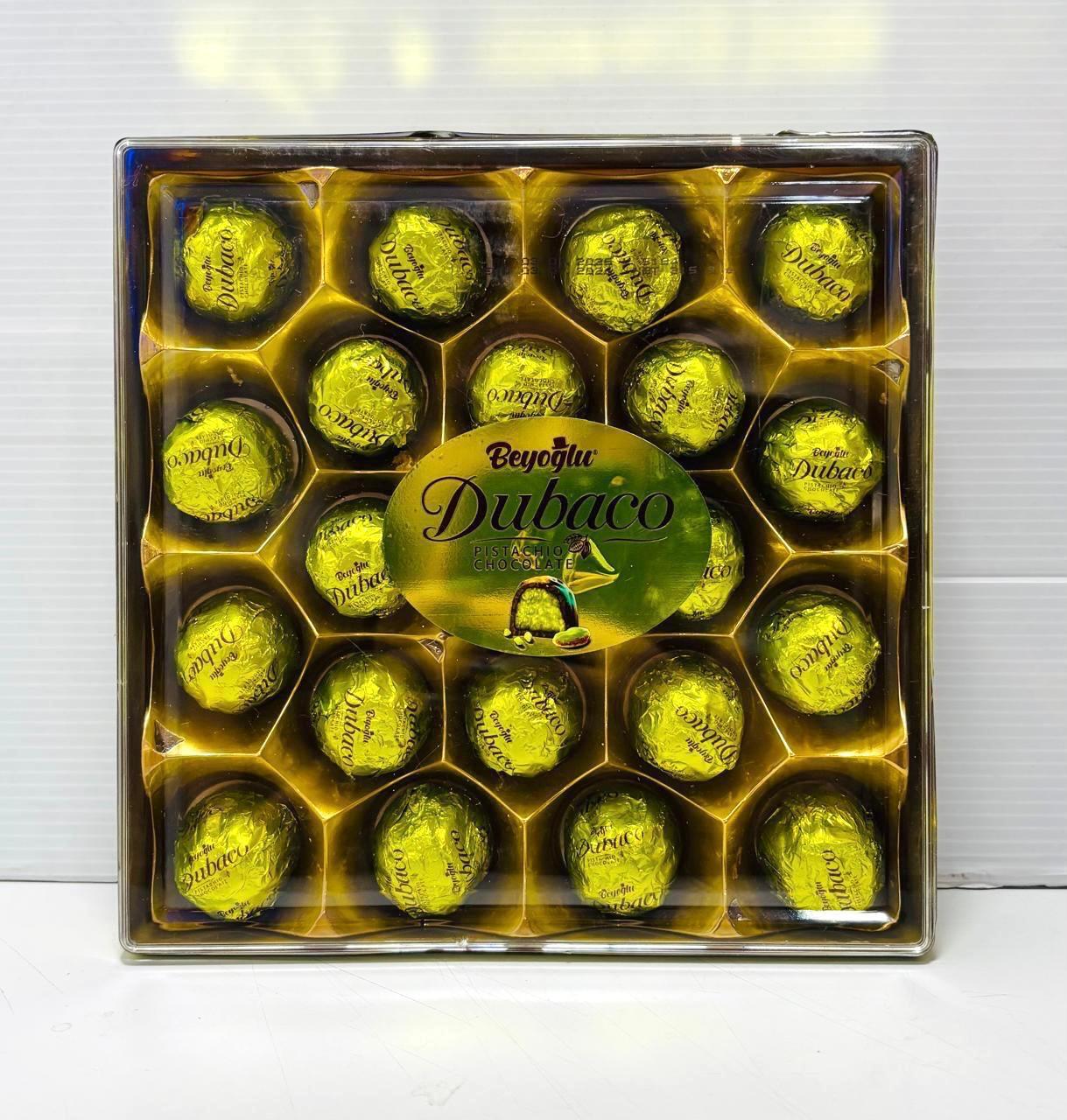 Bombon chocolate pistacho caja Dubaco Beyoglu 300g (12)