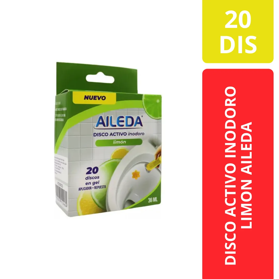 Aileda Disco Activo Limón 20 u (36)