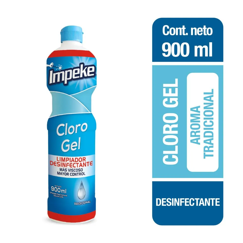 Cloro Gel Impeke Trad 900ml (10)