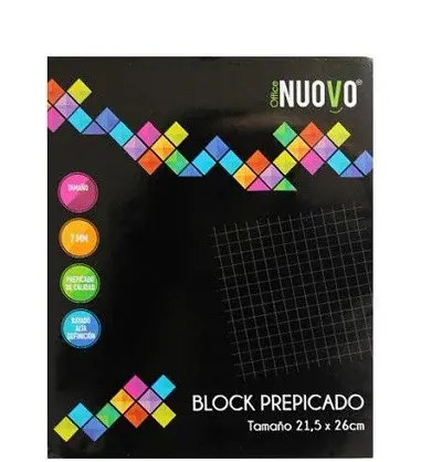Block Cuadriculado Prepicado Carta Nuovo (5)