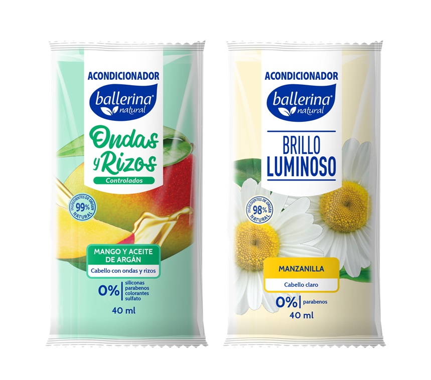 Ballerina Acondicionador Sachet 40ml.