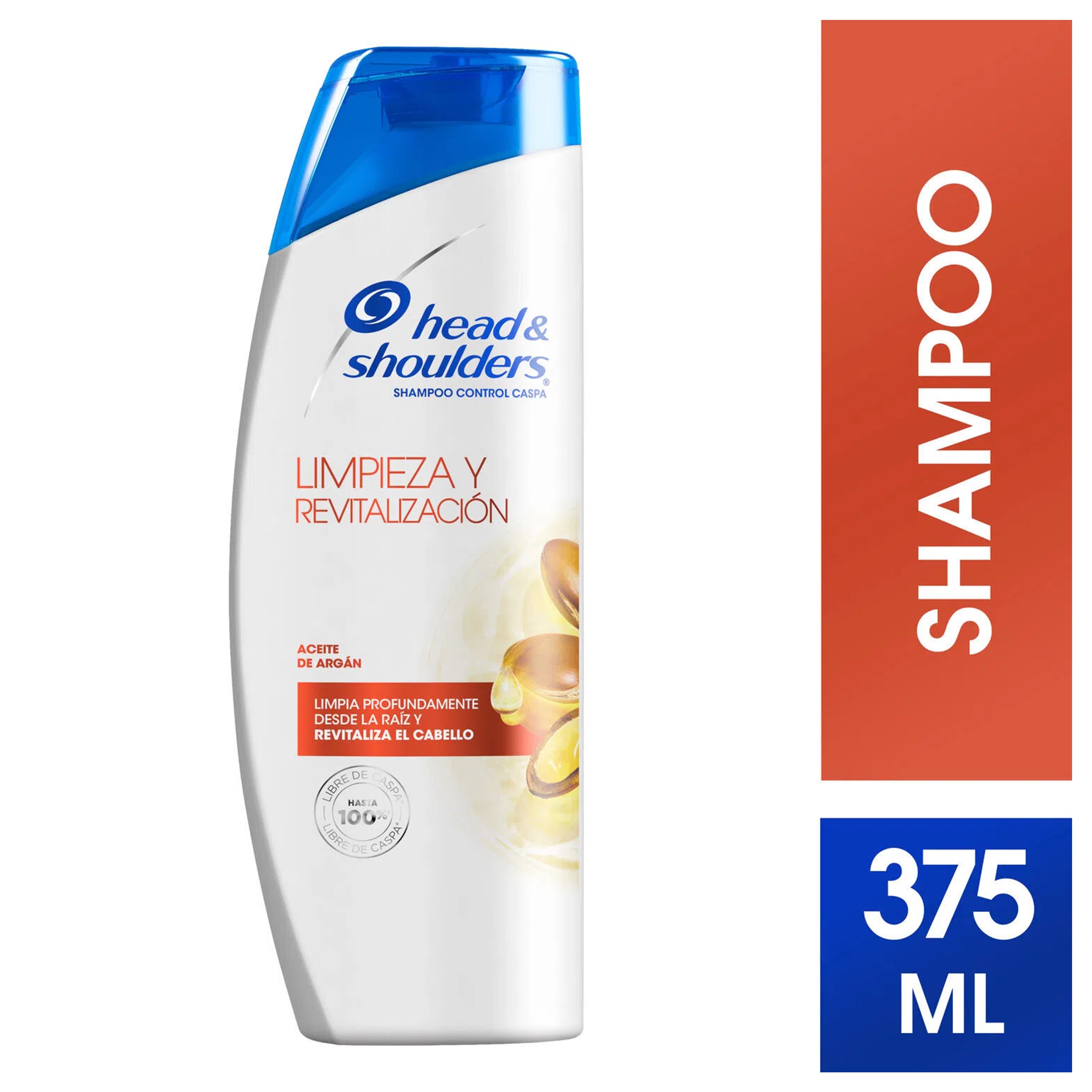 H&S Shampoo Aceite Argán 375ml (12)