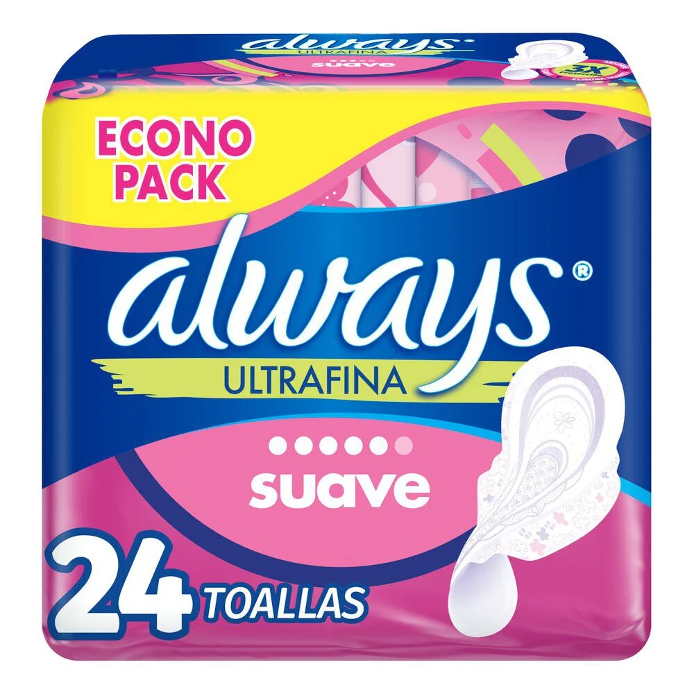 Always Toalla Higiénica Ultra Delgada Día (24)