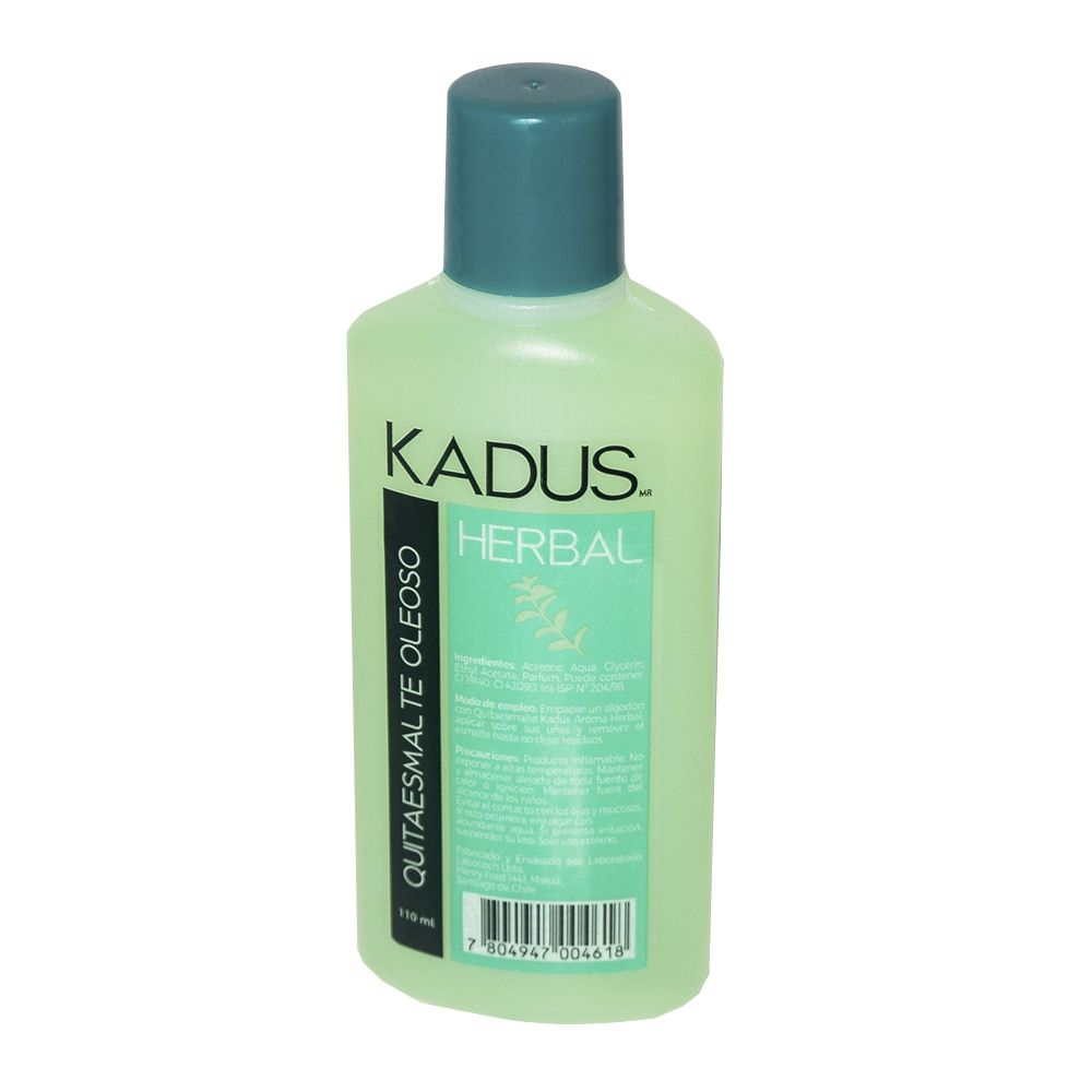 Kadus Quita Esmalte Líquido Herbal 110 ml (12)