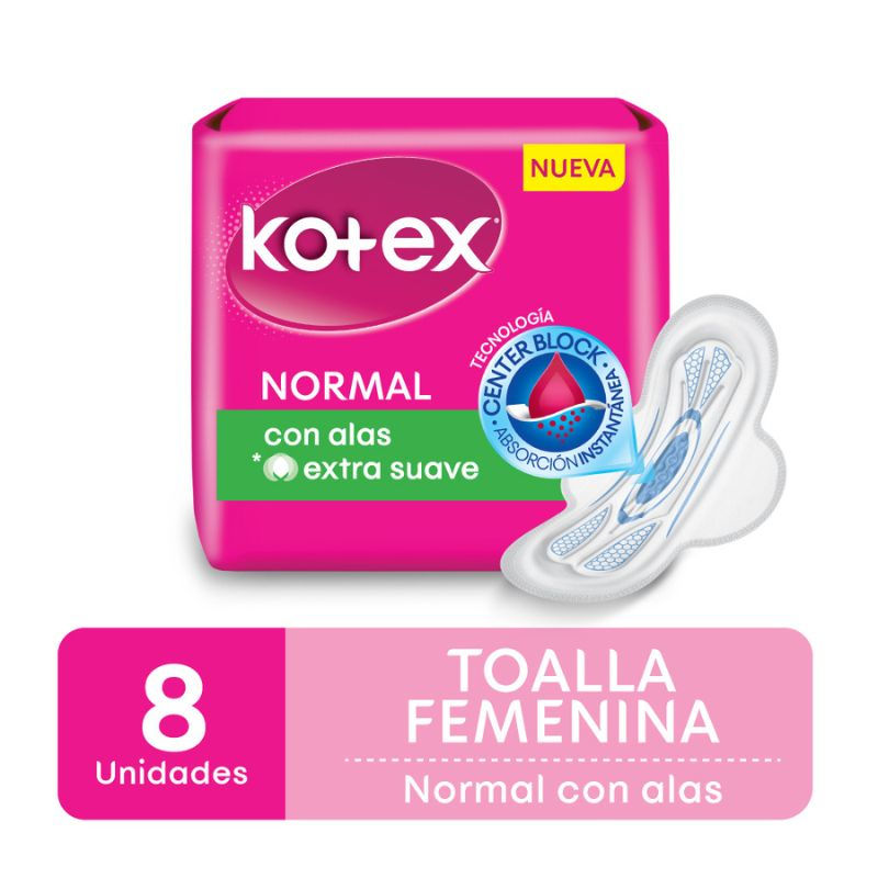 Kotex toalla Higiénica Día x8 (48)