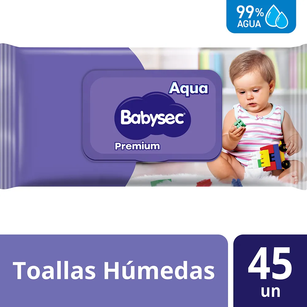 Babysec Toalla Húmeda 45 unidades (10)