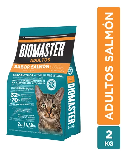 Biomaster Gato Adulto Salmón 2kg