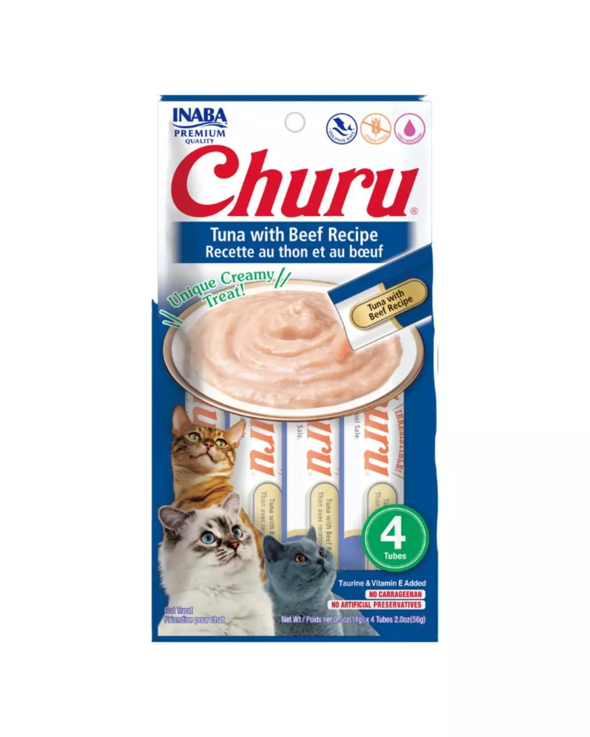 Churu x4 Gato Atún 14g (6)