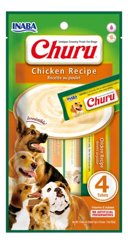 Churu x4 Perro Pollo/Carne 14g (6)