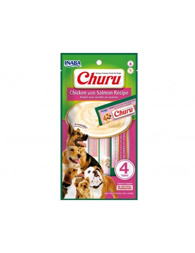 Churu x4 Perro Pollo/Salmón 14g (6)