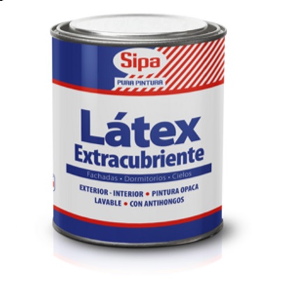 LITRO LATEX EXTRA CUBRIENTE SIPA BLANCO