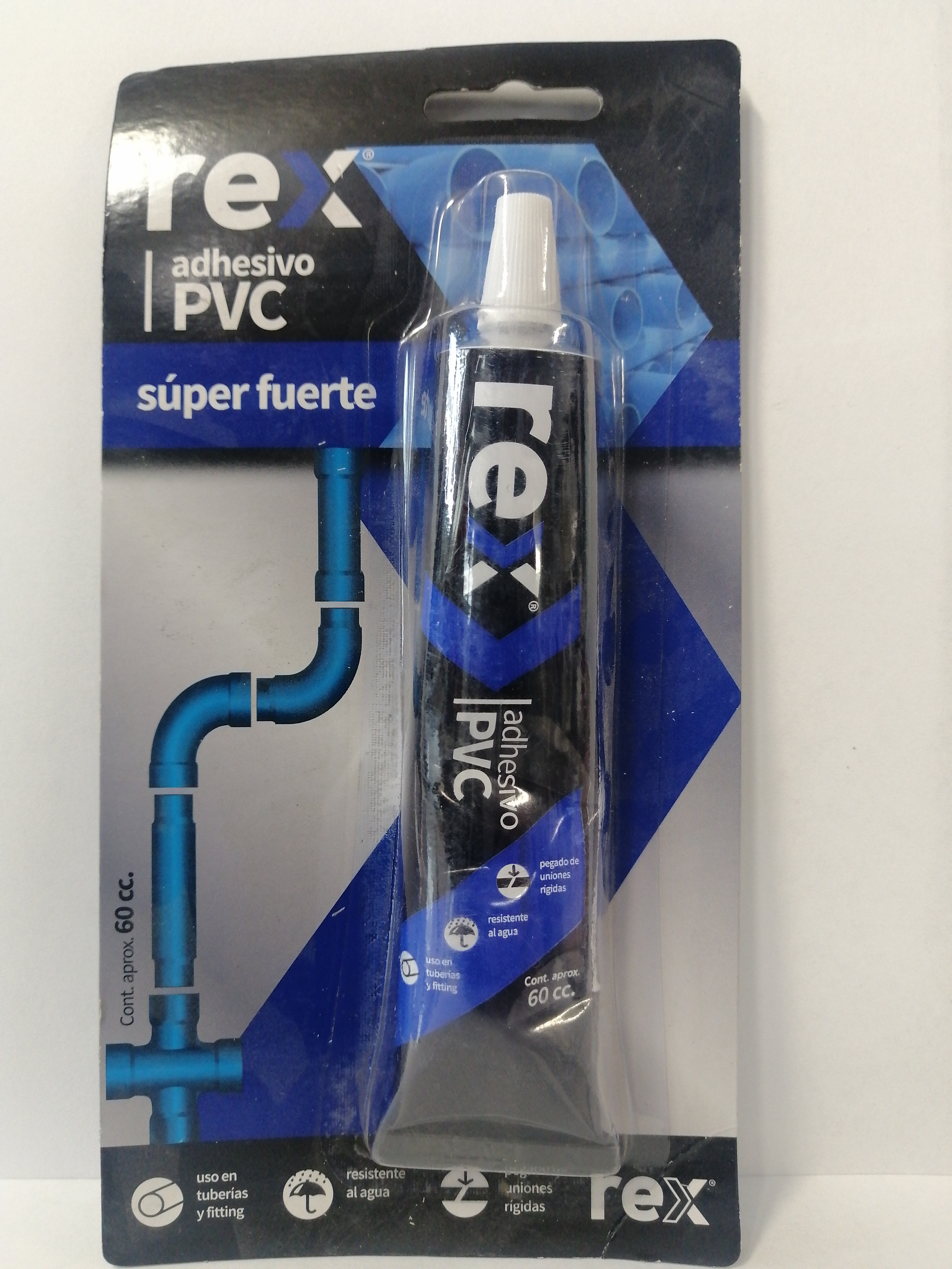 ADHESIVO PVC 60CC REX