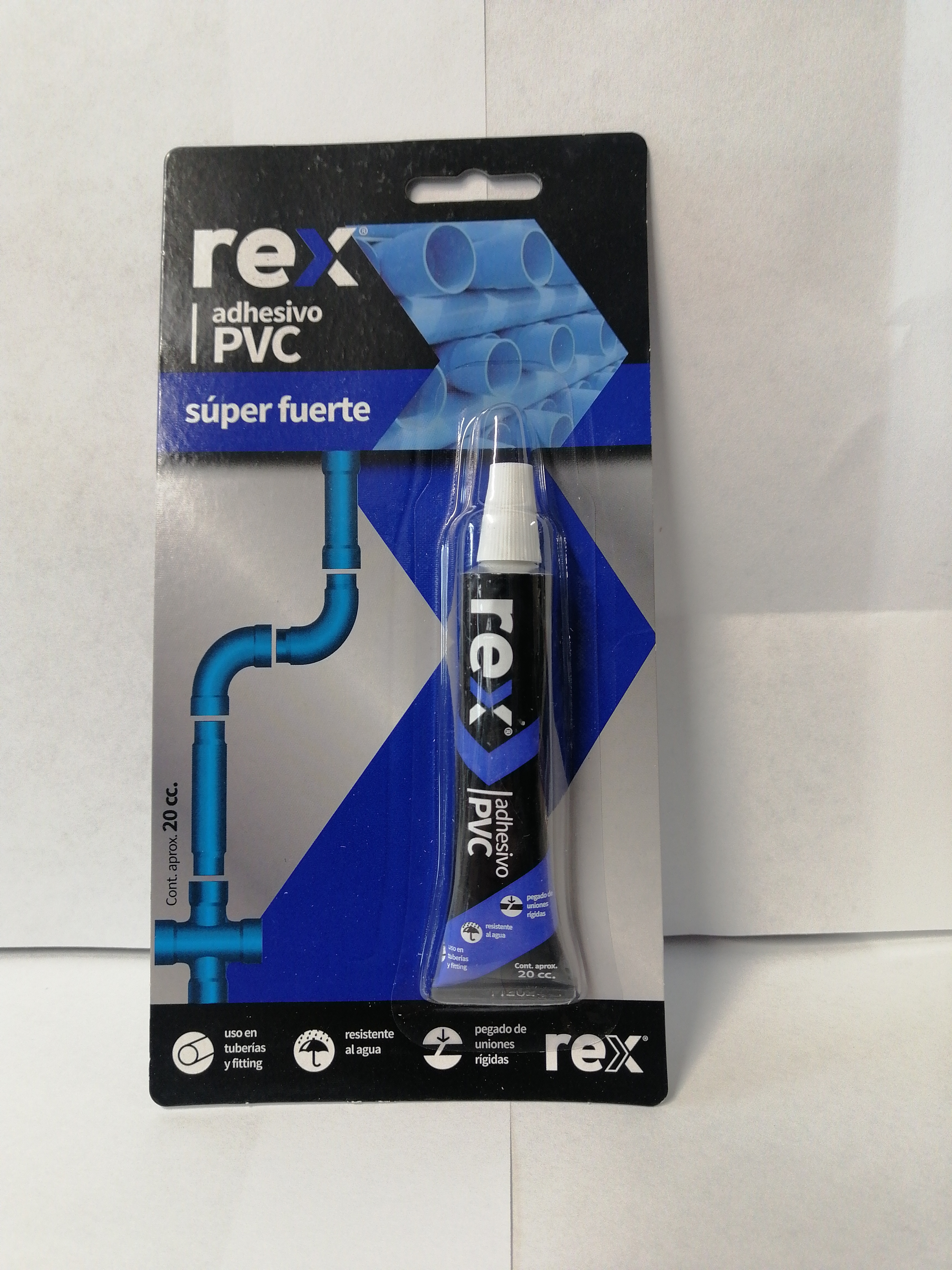 ADHESIVO PVC 20CC REX