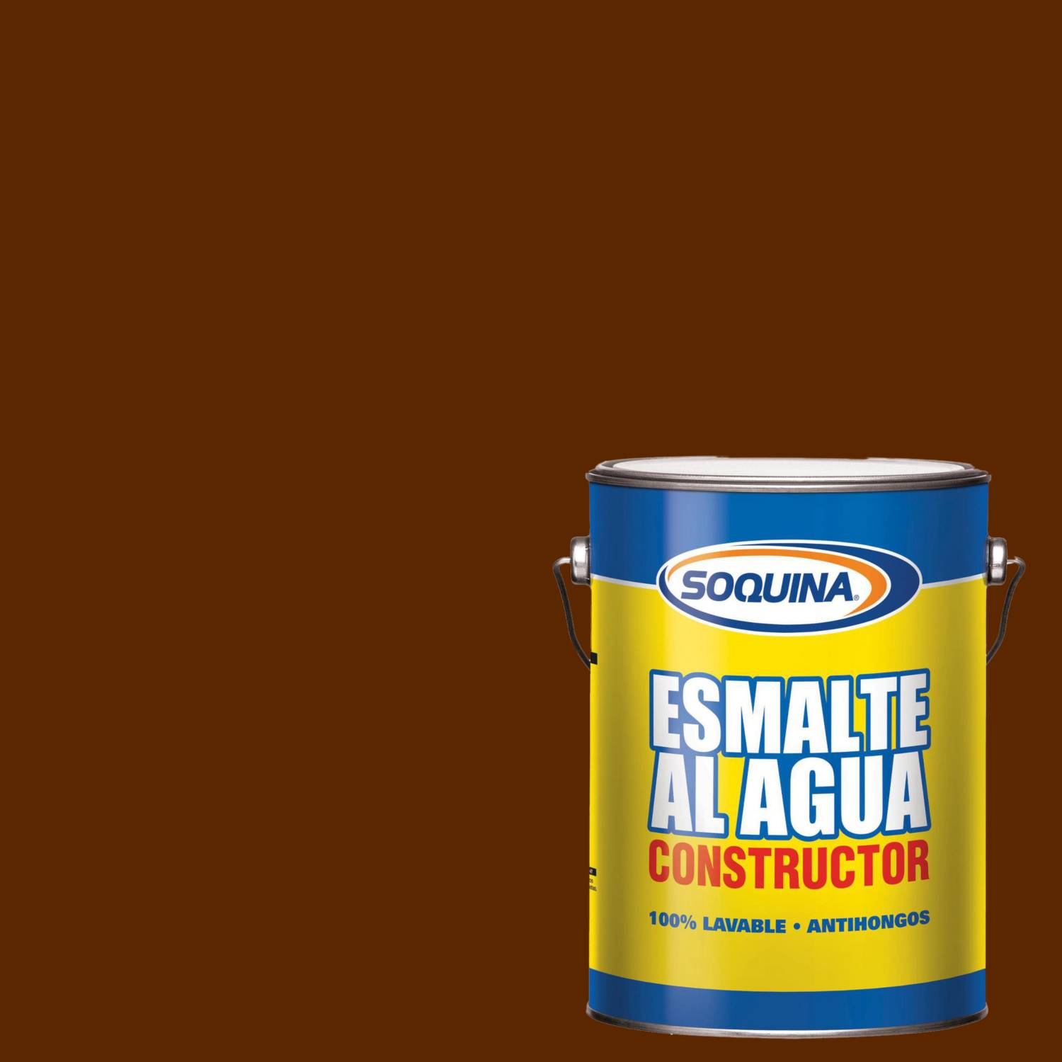 GALON ESMALTE AGUA CONSTRUCTOR SOQUINA ROJO COLONIAL